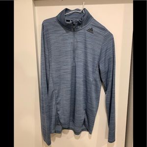 Adidas Climalite 3/4 zip shirt